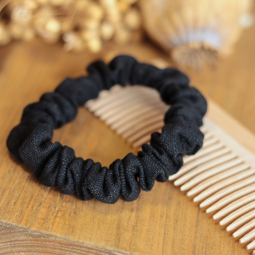 Gumička - Scrunchies (Černá) - vel. S — foto 5