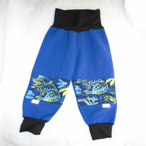 Dět. zimní softshell. kalhoty DINO — foto 2
