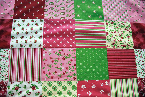 Bavlna patchwork, růžová — foto 3