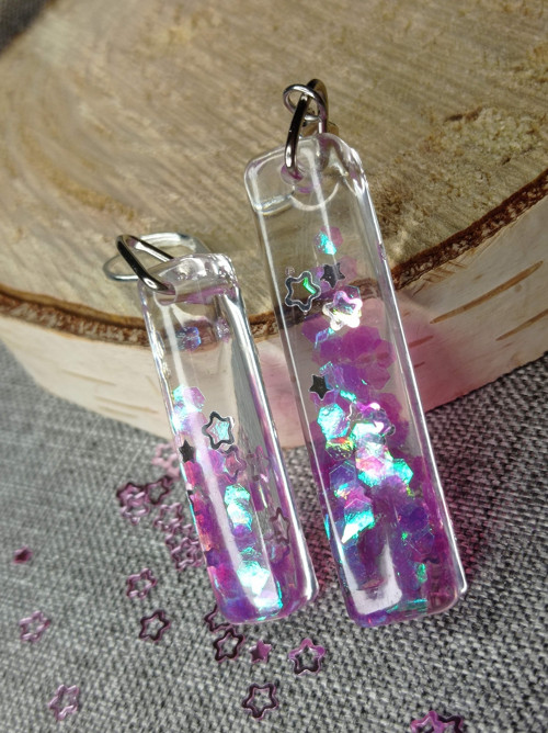 Rectangle Pink Glitter — foto 3
