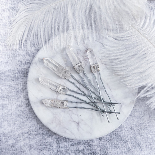 Vlásenky Crystal Quartz — foto 2