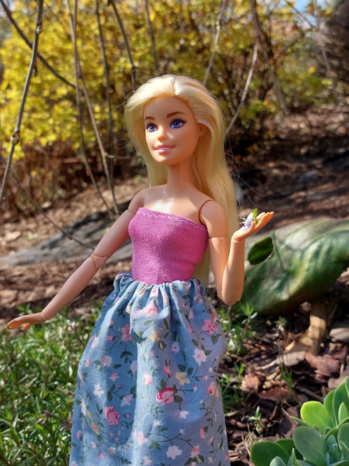 Barbie šaty s kraječkou — foto 2