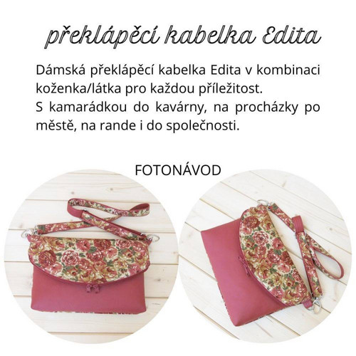 Edita - překlápěcí kabelka — foto 2