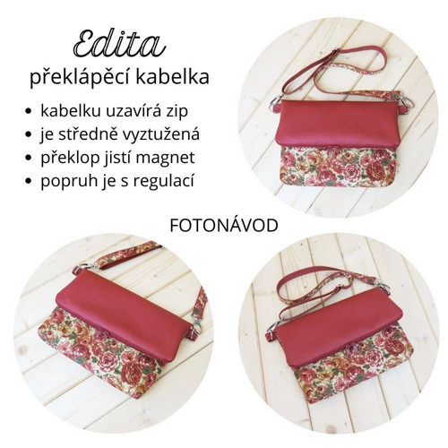 Edita - překlápěcí kabelka — foto 4