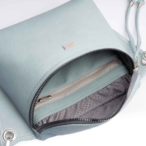Crossbody ledvinka SALOME mint — foto 5
