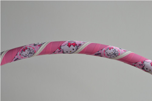 Obruč na hooping Hello Kitty-růžová 80 cm — foto 2