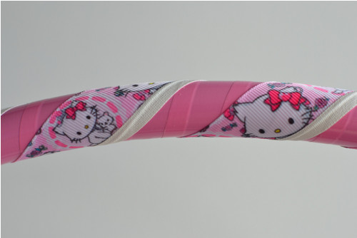 Obruč na hooping Hello Kitty-růžová 80 cm — foto 3