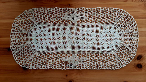 Háčkovaný běhoun- 70 cm / SLEVA — foto 4