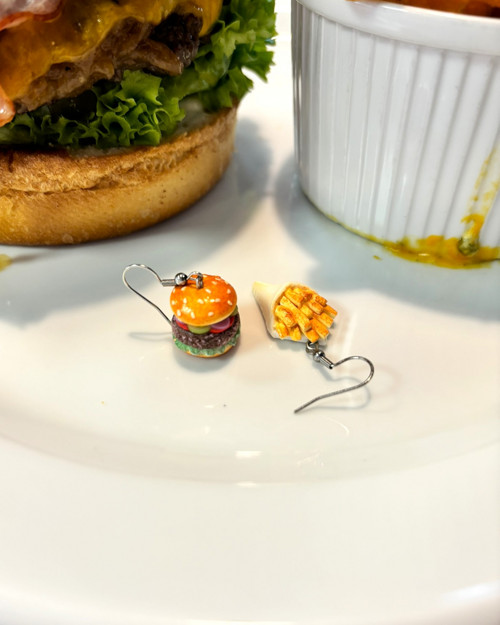 Hamburger a hranolky (visačky) — foto 2