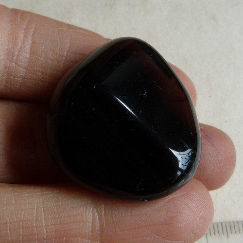 Obsidián kouřový - 3,1 cm — foto 4