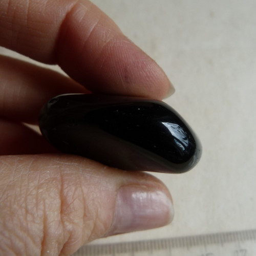 Obsidián kouřový - 3,1 cm — foto 6
