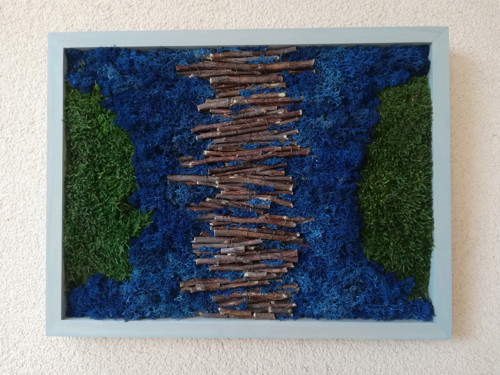Mechový obraz Magie — foto 3