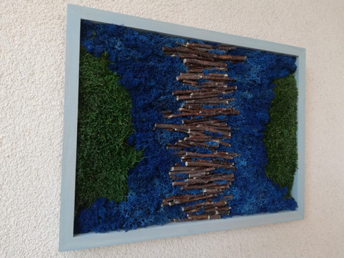 Mechový obraz Magie — foto 5
