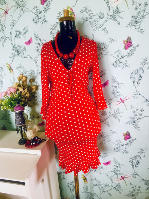 Šaty dots flamenco vibe — foto 2