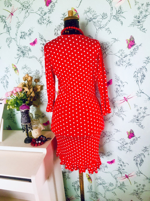 Šaty dots flamenco vibe — foto 4