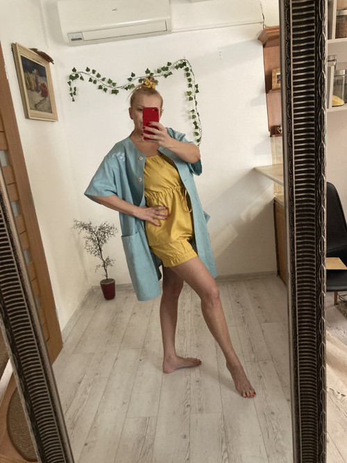 Ľanový OVERSIZE ŠPECIÁL — foto 4