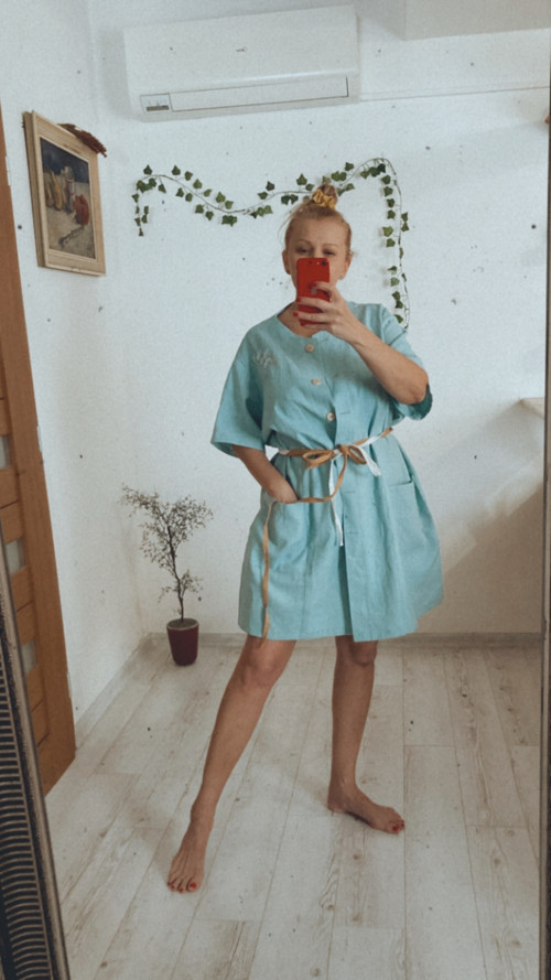 Ľanový OVERSIZE ŠPECIÁL — foto 2