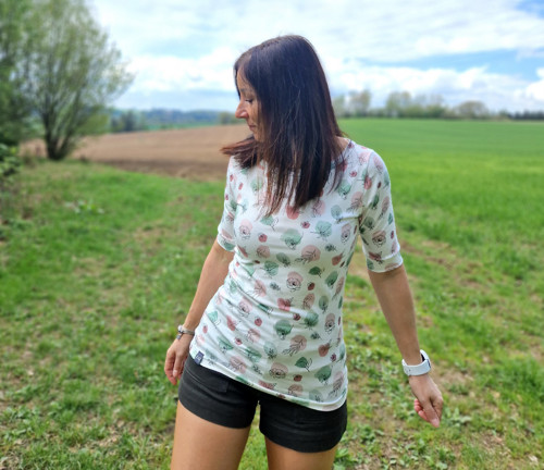 Triko s rukávem nad loket...L — foto 2