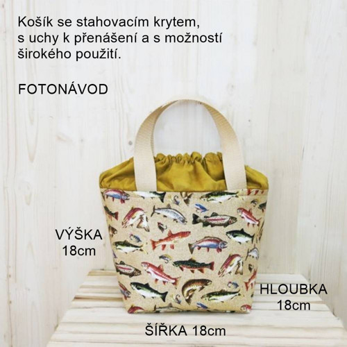 Košík s krytem — foto 2