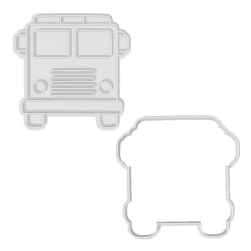 Vykrajovátko HASIČI - hasičské auto — foto 2