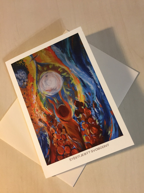 Přání s autorským obrazem — foto 2