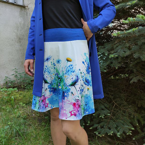 Dámská půlkolová sukně Letničky — foto 2