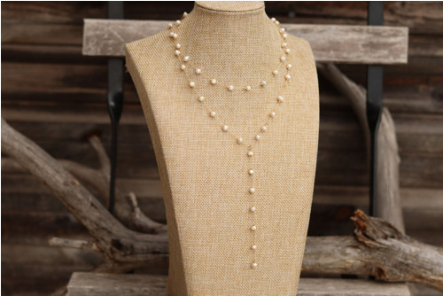 Perlová retiazka - choker — foto 2