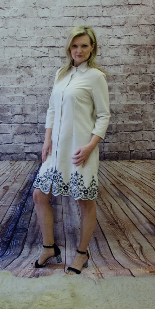 Košilové šaty - Bella - vel. 44 — foto 5