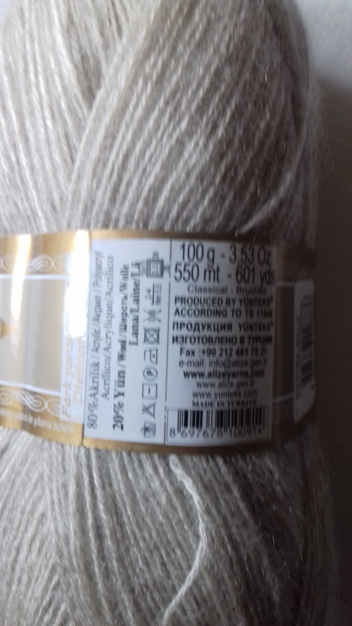 Pletací příze ALIZE ANGORA GOLD — foto 3