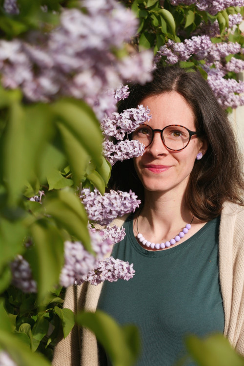 Korále lila — foto 2