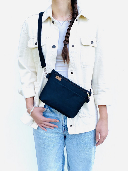 Trendy kabelka - ledvinka " Silver Inovation " — foto 2