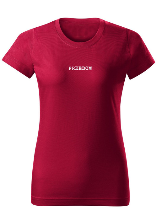 Dámské tričko "Freedom motto" — foto 4