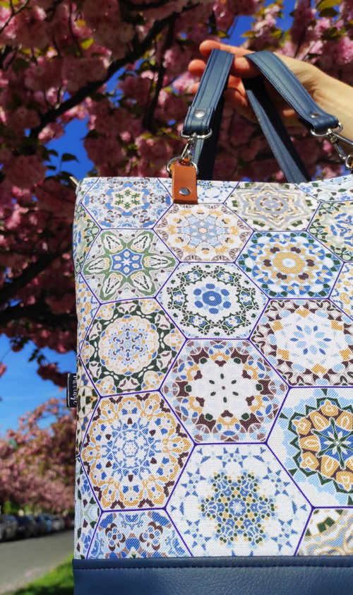 Ava backpack španělská kachle — foto 3