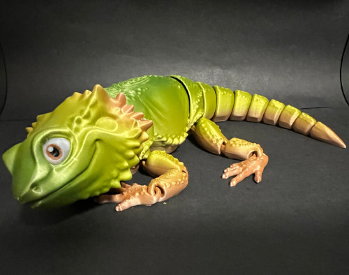 Agama Vousatá - 26 cm - 3D Tisk — foto 4