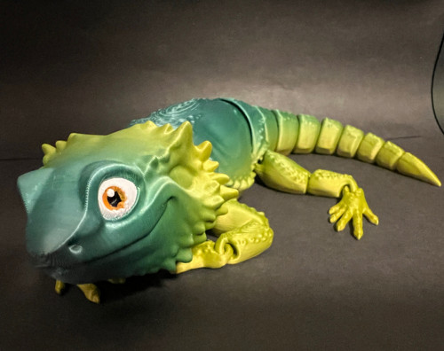 Agama Vousatá - 26 cm - 3D Tisk — foto 4