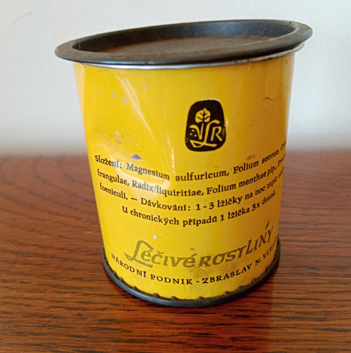 Plechová dóza Sennagran, Spofa — foto 2