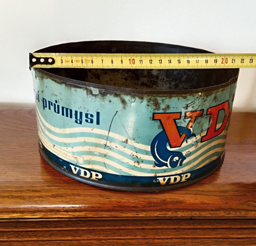 Maxi konzerva od rybiček VDP pr.23 cm — foto 5
