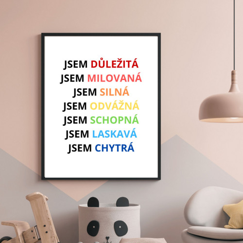 Plakát s afirmacemi pro holky - PDF — foto 3