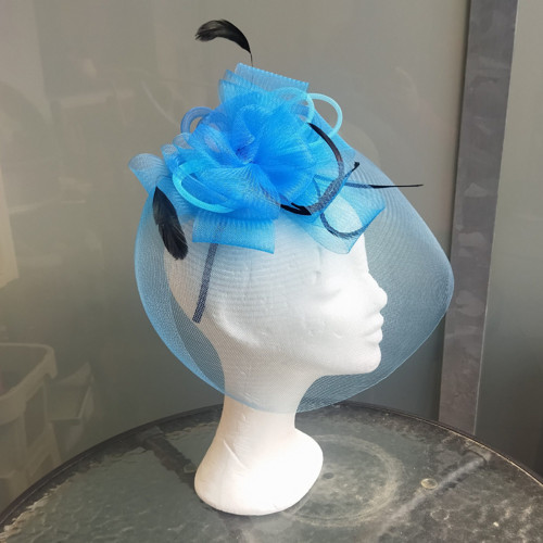 Blue dream ... klobouk či fascinator — foto 4