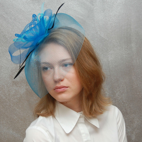 Blue dream ... klobouk či fascinator — foto 6