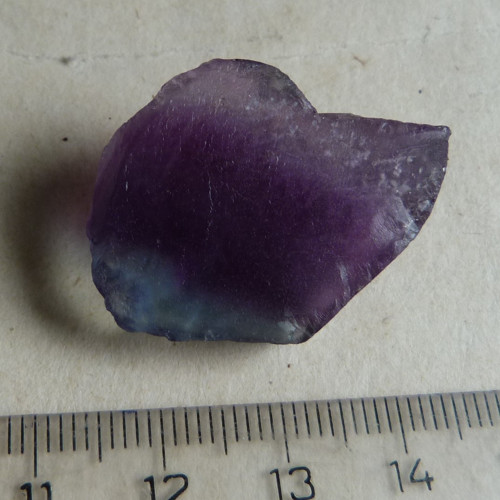 Fluorit surový - 3,1 cm — foto 3