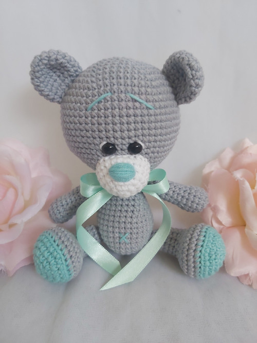 Háčkovaný medvídek mint — foto 2