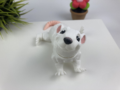 Veselá flexi krysa - 3D tisk — foto 4