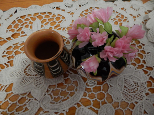 Bulharská keramika - 2 vázičky — foto 2