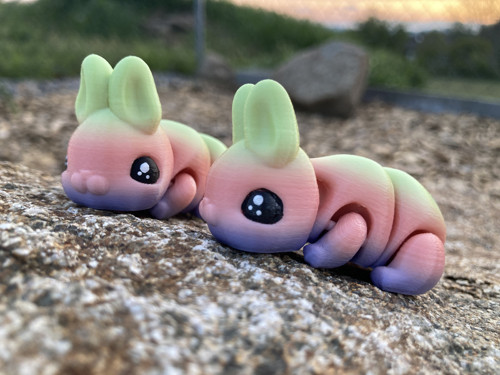 Mini králíček do kapsy - 3D tisk — foto 2