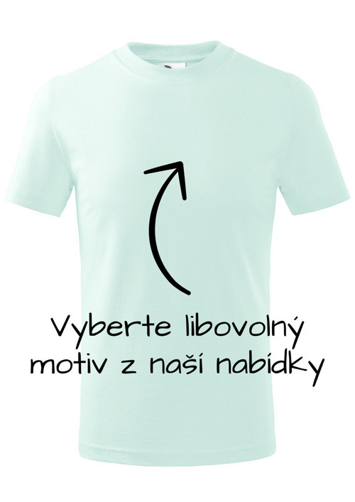 Dětské tričko Basic "Motiv na přání" — foto 3