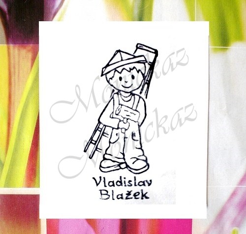 Malíř 844. Razítko. — foto 2