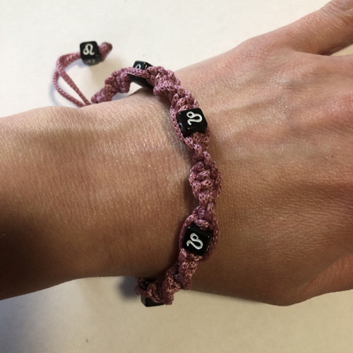 DNA macramé náramek ve znamení LVA — foto 2