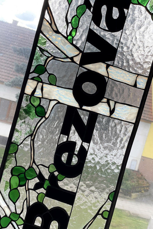 Vitráž "Název ulice" — foto 3