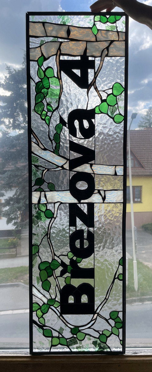 Vitráž "Název ulice" — foto 2